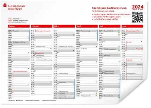 Vorschau Jahresplaner 2024