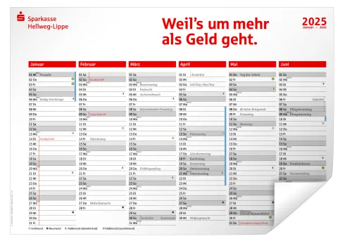 Vorschau Jahresplaner 2025