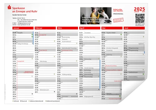 Vorschau Jahresplaner 2025