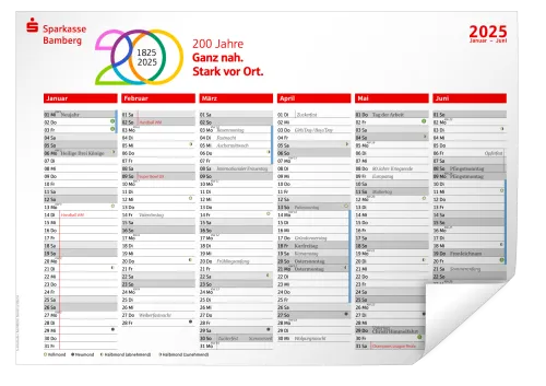 Vorschau Jahresplaner 2025